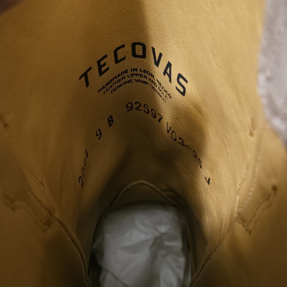 Tecovas Men's Cream Western Boots - Picture 5 of 14